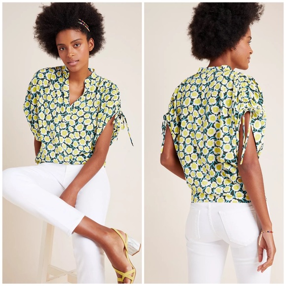 Diane Von Furstenberg Tops - Diane von Furstenberg Grania Silk Floral Blouse M